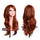 27.5" 70cm Long Wavy Curly Cosplay Fashion Mermaid Fantasy Wig heat resistant  brwon - Mega Save Wholesale & Retail
