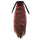 Corn Hot Lace-up Horsetail Gradient Ramp    light brown rose red 2M30HPINK3#