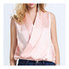 Fashionable Shawl Collar Shirt   pink   S - Mega Save Wholesale & Retail - 1