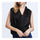 Fashionable Shawl Collar Shirt   black   S - Mega Save Wholesale & Retail - 1