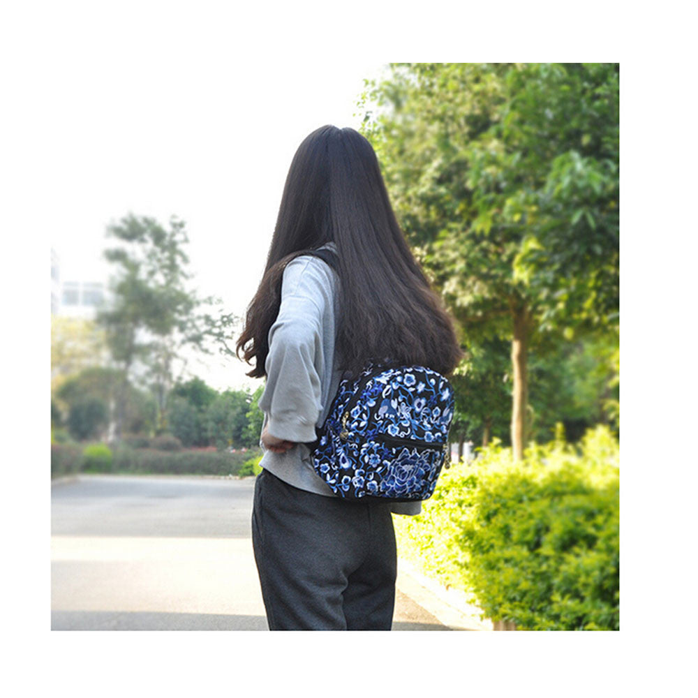 New Yunnan Fshionable National Style Embroidery Bag Stylish Featured Shoulders Bag Fshionable Woman's Bag Bulk   blue and white flower - Mega Save Wholesale & Retail - 2