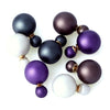 Champagne Bubble Two-sided Pearl Ear Studs   black - Mega Save Wholesale & Retail - 2