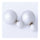 Champagne Bubble Two-sided Pearl Ear Studs    grey white - Mega Save Wholesale & Retail - 1