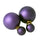 Champagne Bubble Two-sided Pearl Ear Studs    purple - Mega Save Wholesale & Retail - 1