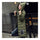 Winter Super Long Down Coat Woman Thick Slim Hooded   army green   M - Mega Save Wholesale & Retail - 1