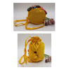 National Style Pumpkin Single-shoulder Bag Student Bag Hand-made