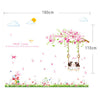 Wallpaper Wall Couple Sticker Sakura Tree Removeable - Mega Save Wholesale & Retail - 3