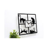 Interesting Cute Cat Clock Fashionable Creative Small Cat Wall Clock Countryside Art Cartoon Silent - Mega Save Wholesale & Retail - 1