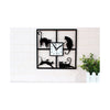 Interesting Cute Cat Clock Fashionable Creative Small Cat Wall Clock Countryside Art Cartoon Silent - Mega Save Wholesale & Retail - 2