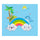 Kids Nightlight with Wallpaper    rainbow island - Mega Save Wholesale & Retail