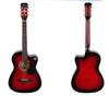 New Professional Acoustic Callaway Folk 38 inch  Guitar STAGE ESSENTIALS Red - Mega Save Wholesale & Retail