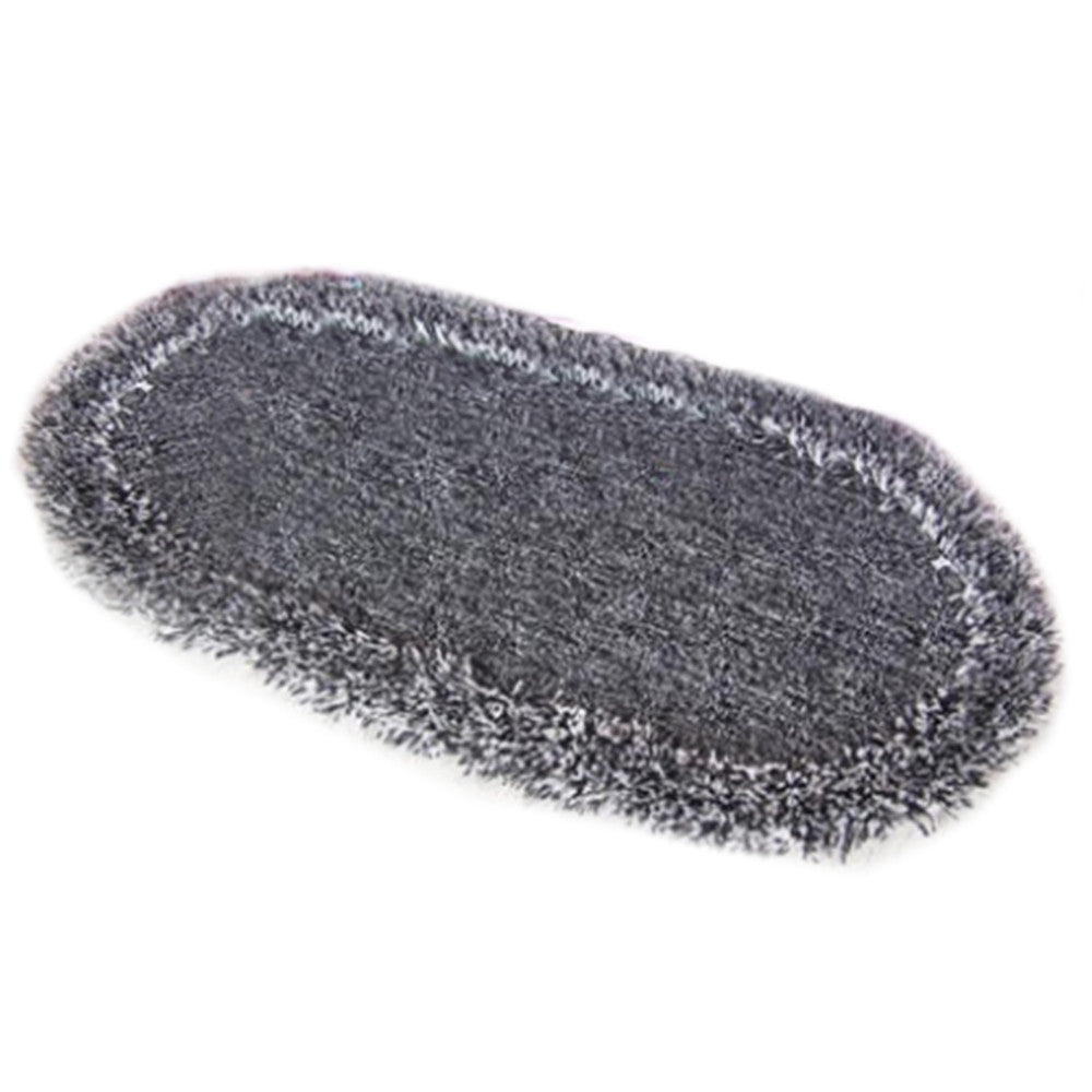 Thick Super Soft Elastic Silk Ellipse Carpet Mat  05  70*140cm - Mega Save Wholesale & Retail