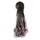 Horsetail Wig Large Pear Hot Lace-up     black pink highlights S011