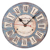 Hang Wall Clock Wooden Sildent Quartz  S - Mega Save Wholesale & Retail