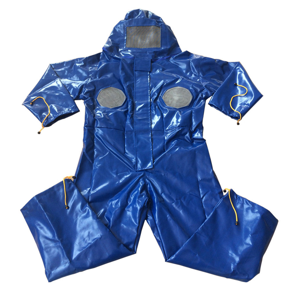 Beekeeping Uniform Euipment Anti-bee Clothes   blue   XL - Mega Save Wholesale & Retail