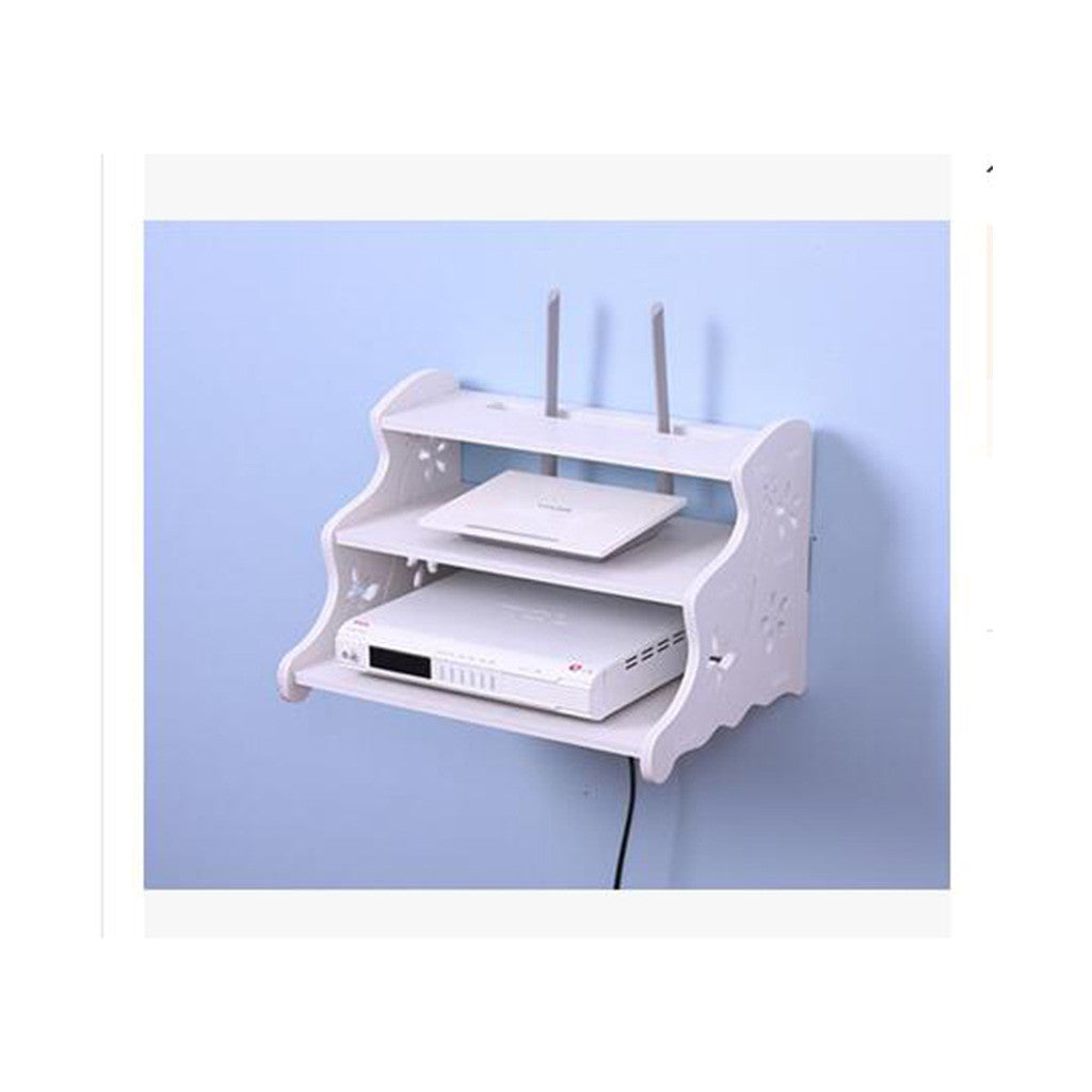 TV STB Box Router Creative Hollow Commodity Shelf - Mega Save Wholesale & Retail