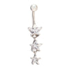 Five-pointed Star Navel Nail Body Pucture - Mega Save Wholesale & Retail - 1