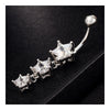 Five-pointed Star Navel Nail Body Pucture - Mega Save Wholesale & Retail - 4