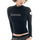 Diving Suit Surfing Long Sleeve Slim Black Printing Tops    S