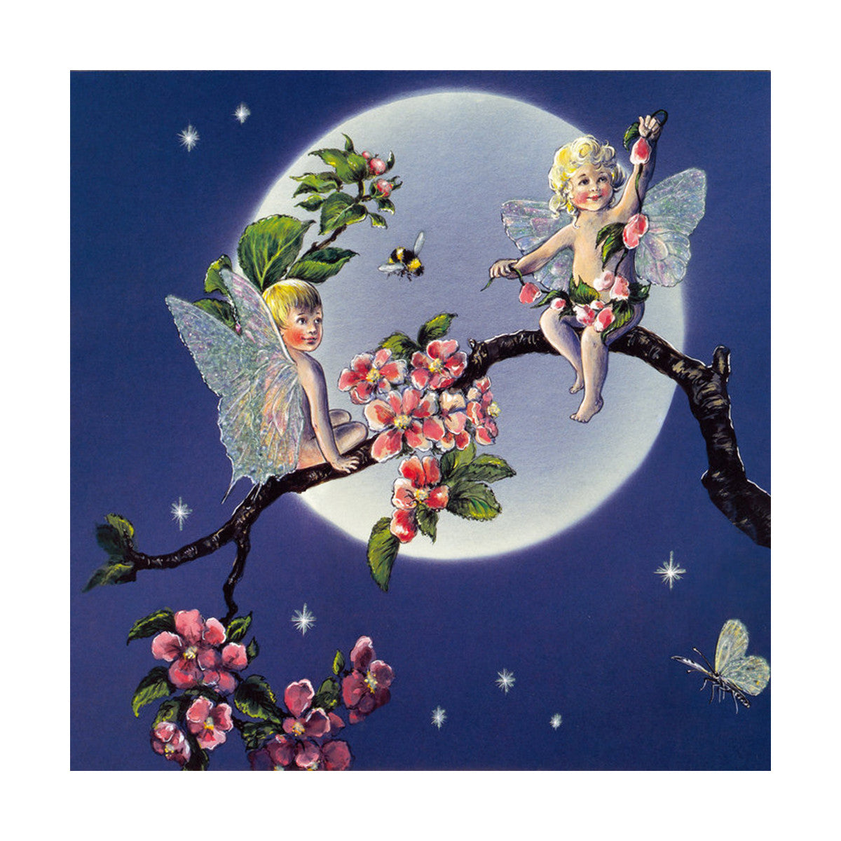 decoration painting angel oil painting cartoon dream forest without frame cotton for painting - Mega Save Wholesale & Retail - 1