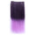Gradient Ramp Five Cards Hair Extension Wig  dark purple to light purple - Mega Save Wholesale & Retail