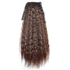 Wig Corn Perm Lace-up Horsetail dark brown - Mega Save Wholesale & Retail - 1
