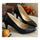 Knurling PU Low-cut Thin Shoes Plus Size  black - Mega Save Wholesale & Retail - 2