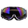 XA-031 Water-print Sports Glasses Anti-frog Ski Goggies    black silver - Mega Save Wholesale & Retail - 2