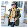 Winter Long Boy Girl Down Coat Children Garments   army green   110cm - Mega Save Wholesale & Retail - 2