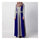 Muslim Women Garments Dress Splicing   blue    M