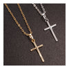 Cross Pendant Chic Golden Silver Color   silver - Mega Save Wholesale & Retail - 4