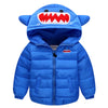 Winter Children Garments Boy Girl Warm Down Coat   blue   110cm - Mega Save Wholesale & Retail - 1