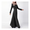 Dress Muslim Women Garments Middle East   black   M - Mega Save Wholesale & Retail - 3