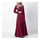 Dress Muslim Women Garments Middle East   wine red   M - Mega Save Wholesale & Retail - 3