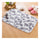 Thick Coral Fleece Ground Floor Foot Door Mat black white stone - Mega Save Wholesale & Retail - 1