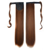 Magic Tape Wig Horsetail Long Straight Hair light brown - Mega Save Wholesale & Retail