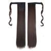 Magic Tape Wig Horsetail Long Straight Hair dark brown - Mega Save Wholesale & Retail
