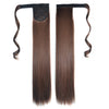 Magic Tape Wig Horsetail Long Straight Hair 6#
