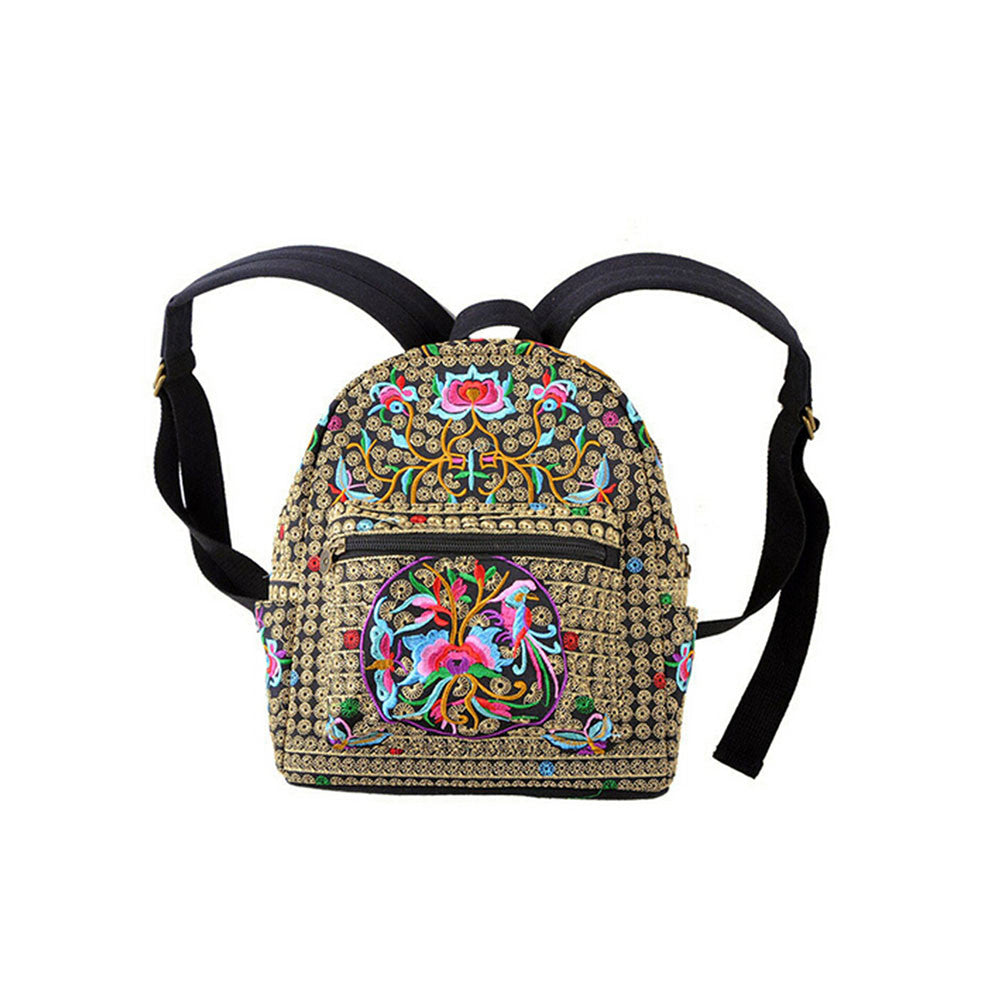 New Yunnan Fshionable National Style Embroidery Bag Stylish Featured Shoulders Bag Fshionable Woman's Bag Bulk   copper crash tree - Mega Save Wholesale & Retail - 1
