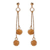 Extraodinary Exaggerated Earrings 18K Gold Galvanized - Mega Save Wholesale & Retail - 1
