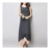 Cotton&Flax Dress Loose Vest Skirt   grey   M - Mega Save Wholesale & Retail - 1