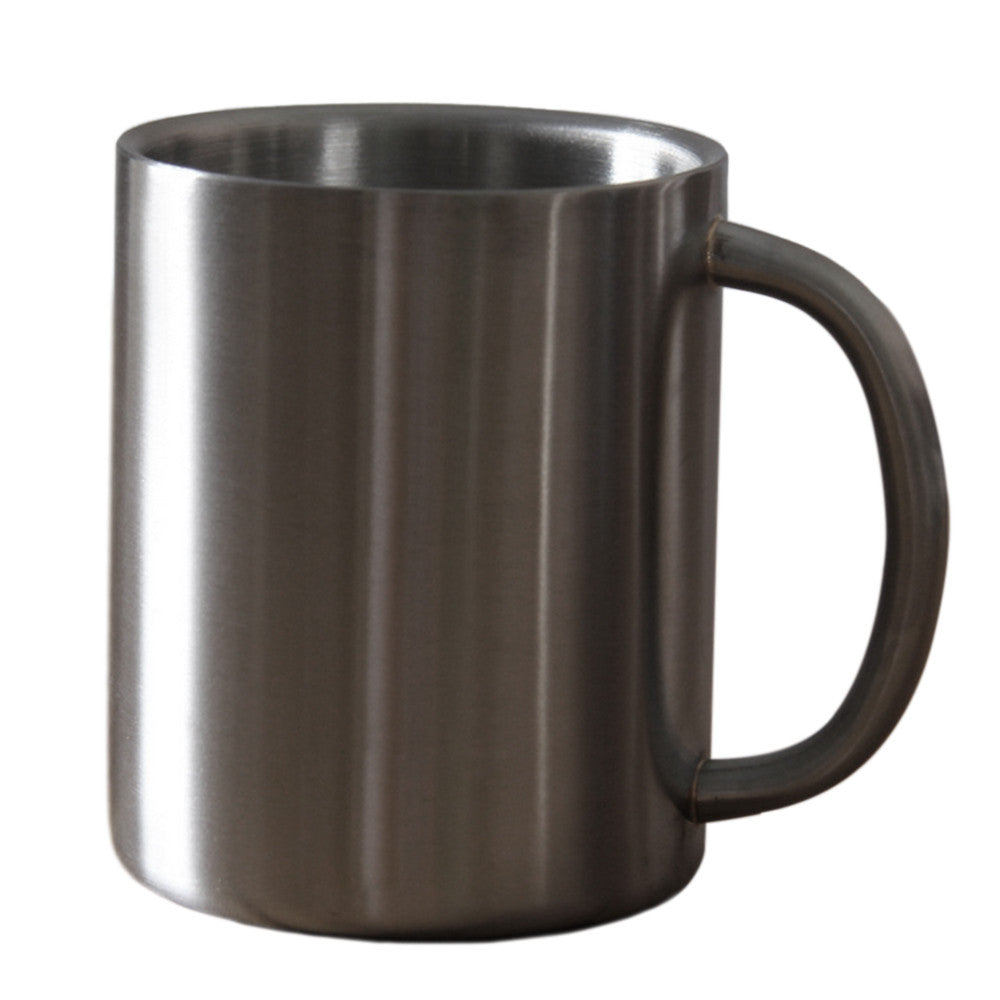 Double Layer Stainless Steel Cup Mug Anti-scald - Mega Save Wholesale & Retail - 1