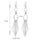 Long Earrings Tassel Silver Galvanized - Mega Save Wholesale & Retail - 4
