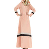 Muslim Motley Floor-length Long Dress   orange - Mega Save Wholesale & Retail - 1