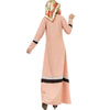 Muslim Motley Floor-length Long Dress   orange - Mega Save Wholesale & Retail - 3