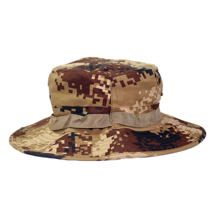 Outdoor Casual Combat Camo Ripstop Army Military Boonie Bush Jungle Sun Hat Cap Fishing Hiking   desert