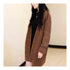 Knitwear Sweater Woman Slim Cardigan   camel - Mega Save Wholesale & Retail - 2