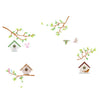 Wallpaper Wall Sticker Little Bird House Removeable - Mega Save Wholesale & Retail - 1