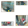 dog cage pet cage wire cage cat cage folded cage different size    85cm   Pink - Mega Save Wholesale & Retail - 4
