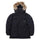 Winter Couple Design Loose Middle Long Thick Down Coat    black   XS - Mega Save Wholesale & Retail - 1